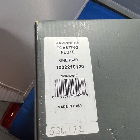 WATERFORD, The Millennium Collection Toasting Flutes Celebrating HAPPINESSES. - Picture 6 of 6